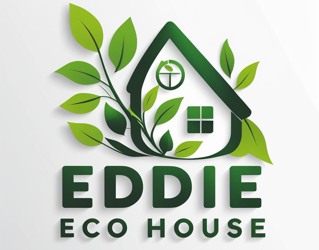 Eddie eco house logo