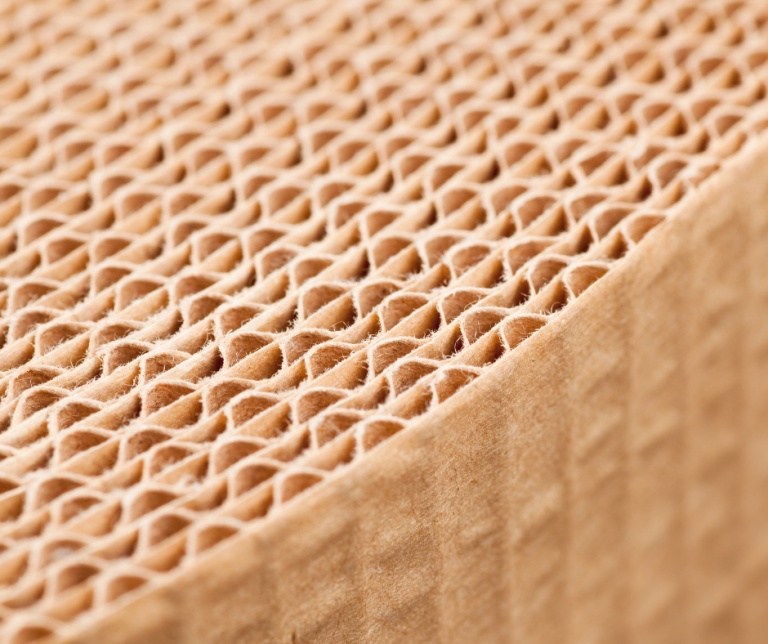 corrugated cardboard