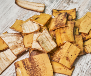 chopped Banana peel