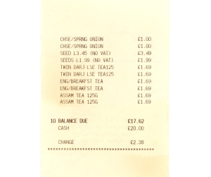 Receipt