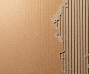 corrugated cardboard