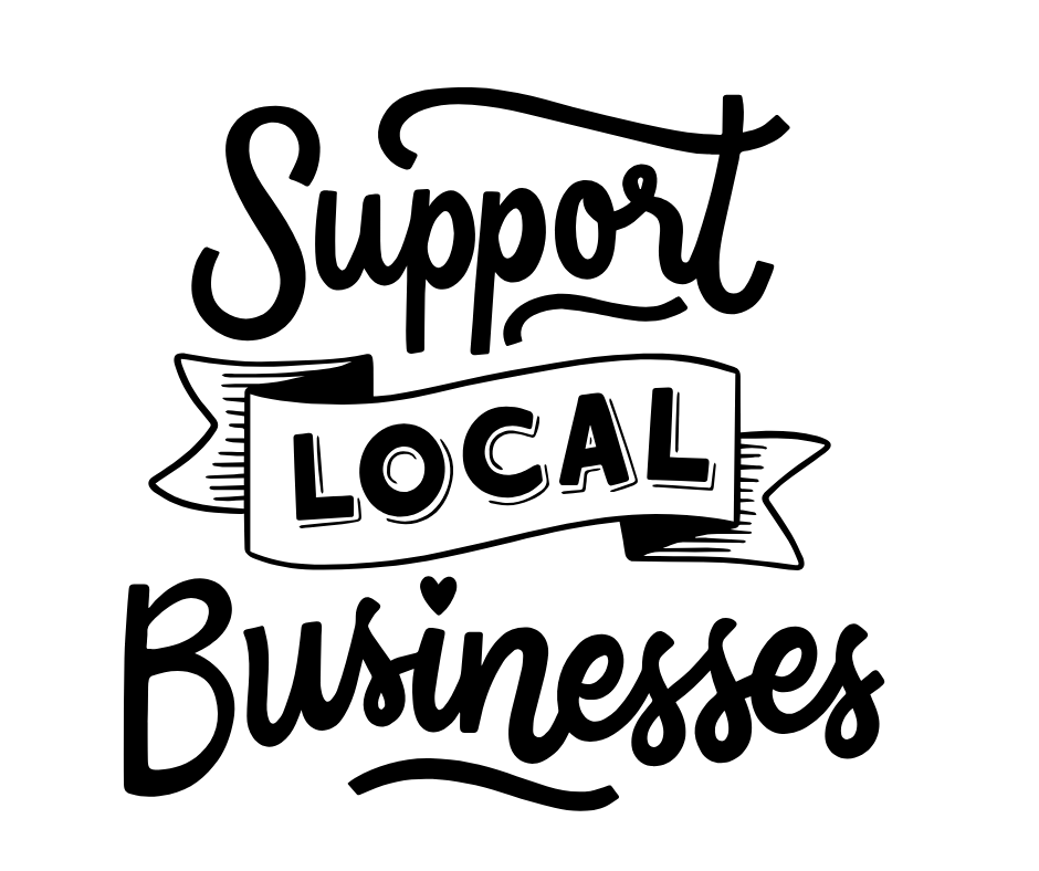 Support by buying local from local businesses