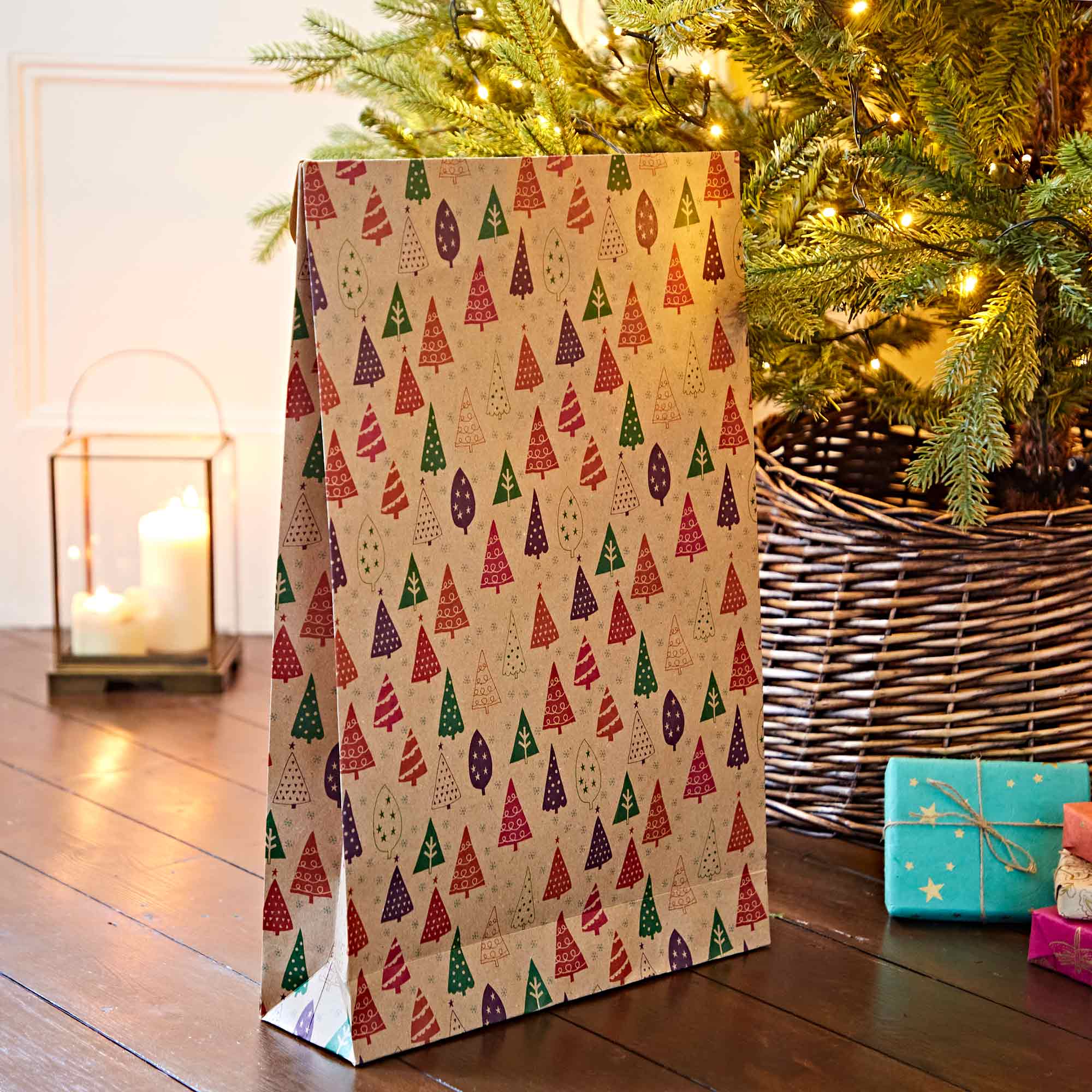 Christmas Envelope Gift Bag - L