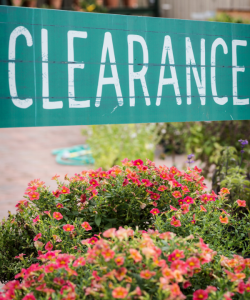 Garden Centre Clearance